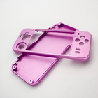 Customized CNC Machined Aluminum Parts Pink Electroplating Phone Case CNC Metal Parts