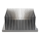 CNC Machined Heat Sink Extrusion Aluminum 0.01mm Tolerance Natural Anodise
