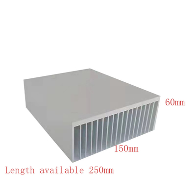 Industrial Cooling With Silver Aluminum Heat Sinks Lightweight High Durability