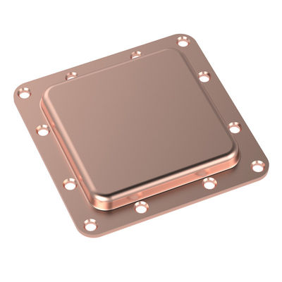 Custom Electronic OEM Copper Skiving Heat Sink With Passiviation
