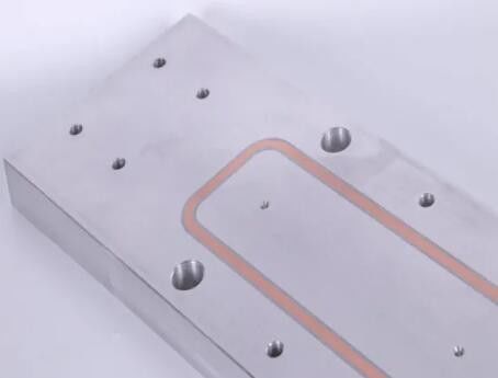 Standard Embedding Copper Tube Electrical Liquid Cold Plates